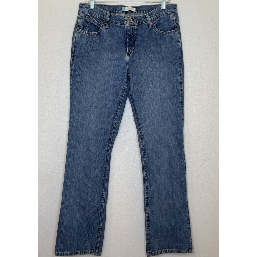 Wrangler CASH Cowgirl Cut Women's Jeans Size 9/10 x 34 Medium Blue Wash Western